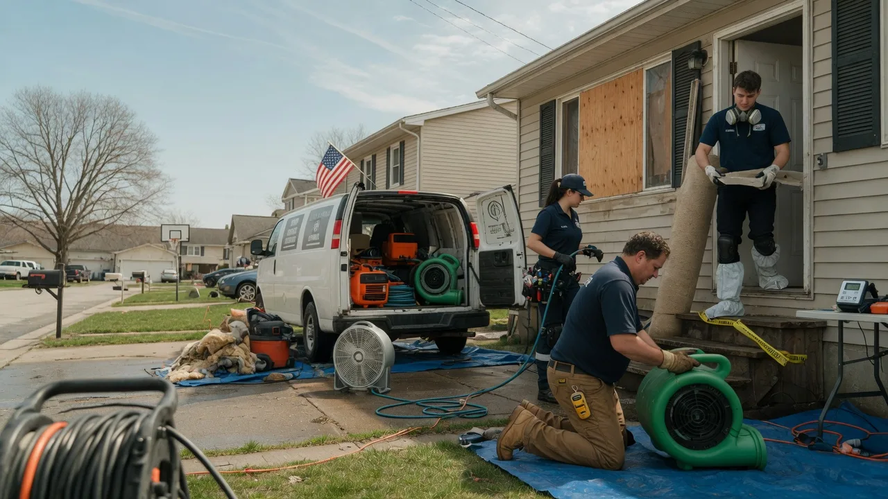 Water Damage Restoration in Fishers, NY near me